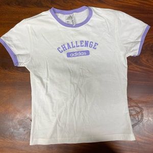 Vintage Adidas ringer t shirt